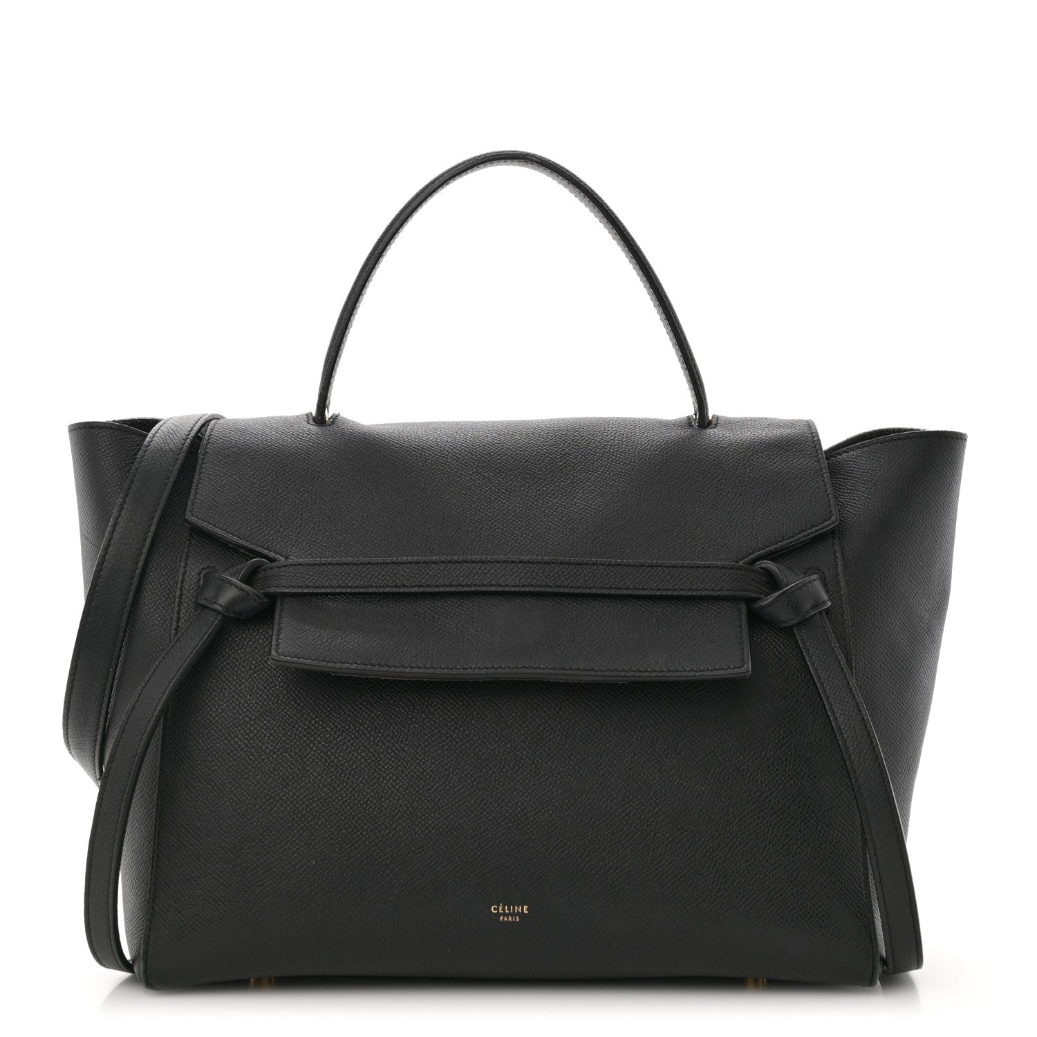 Celine Grained Calfskin Mini Belt Bag Black 1 of 16