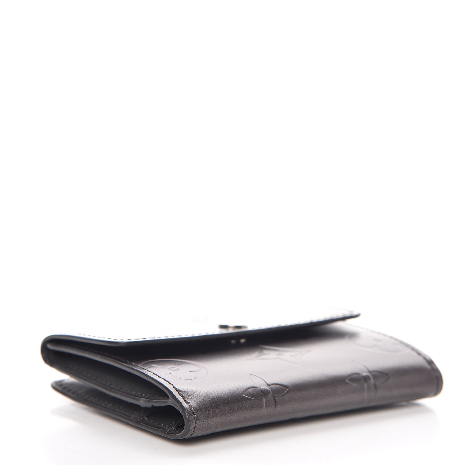 Louis Vuitton Mat Monogram Ludlow Wallet Black 4 of 7