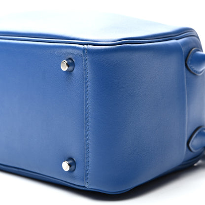 Hermes Swift Mini Lindy 20 Bleu France 10 of 10