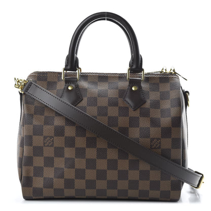 Louis Vuitton Damier Ebene Speedy Bandouliere 25 1 of 9