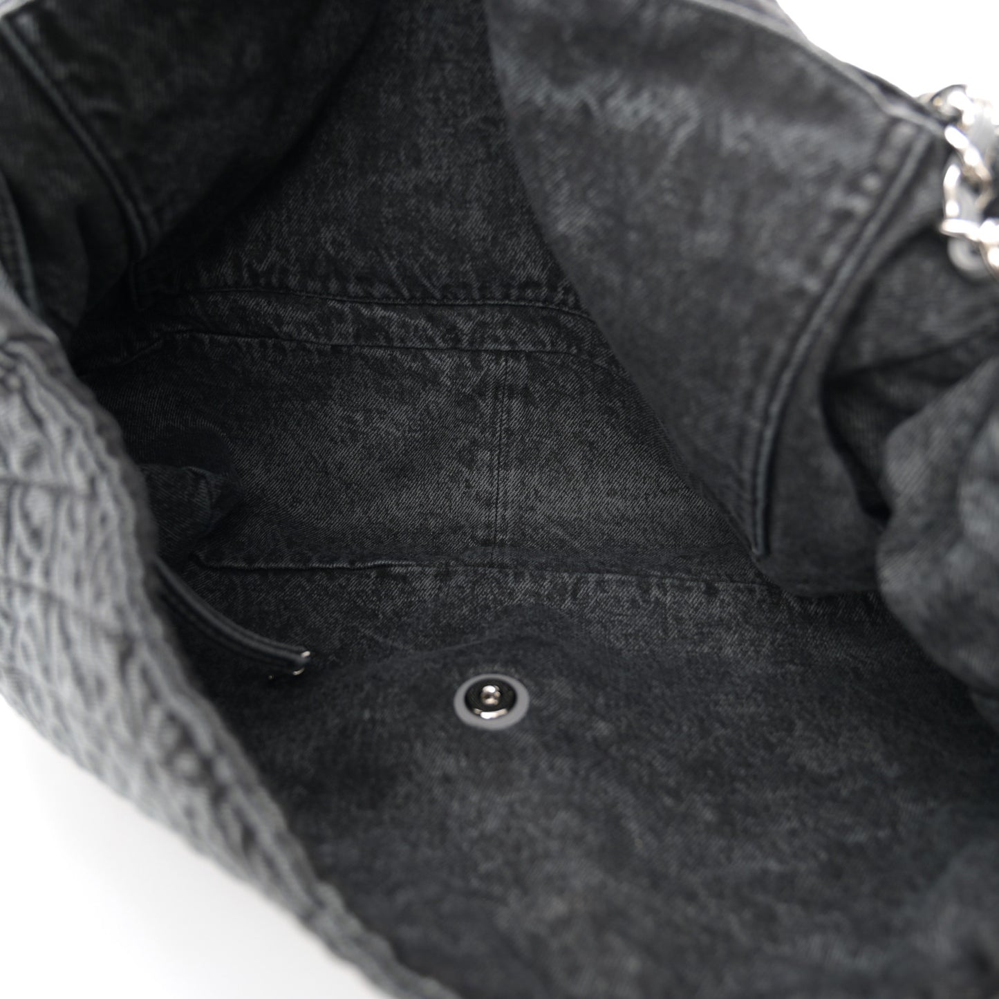 Denim Quilted Denimpression XXL Flap Grey Black