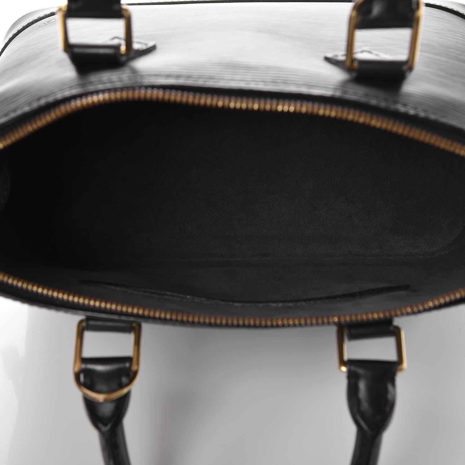 Louis Vuitton Epi Alma PM Black 6 of 13