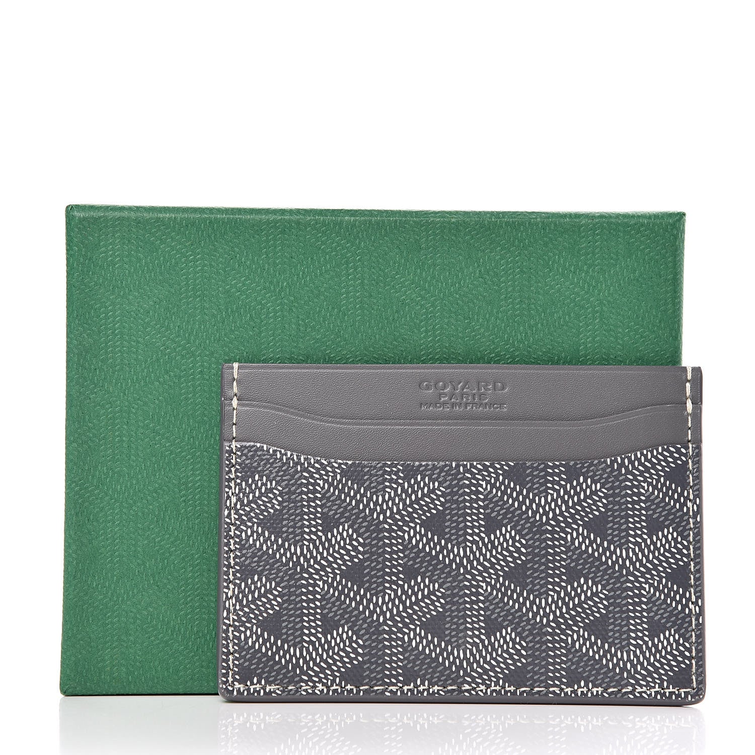 Goyard Goyardine Saint Sulpice Card Holder Grey 7 of 7