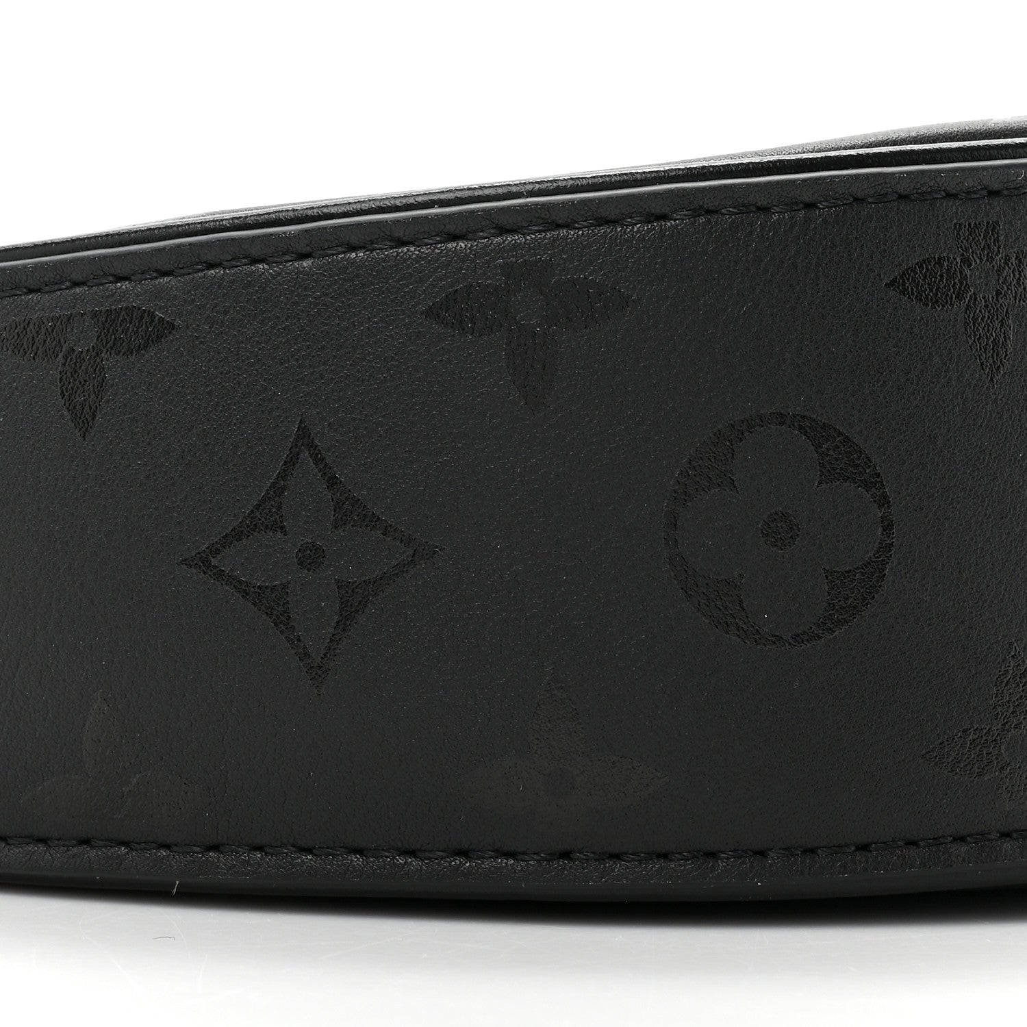 Louis Vuitton Calfskin Monogram Loop H27 Black 9 of 10