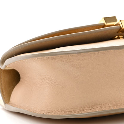 Chloe Calfskin Mini Georgia Crossbody Bag Beige 10 of 17