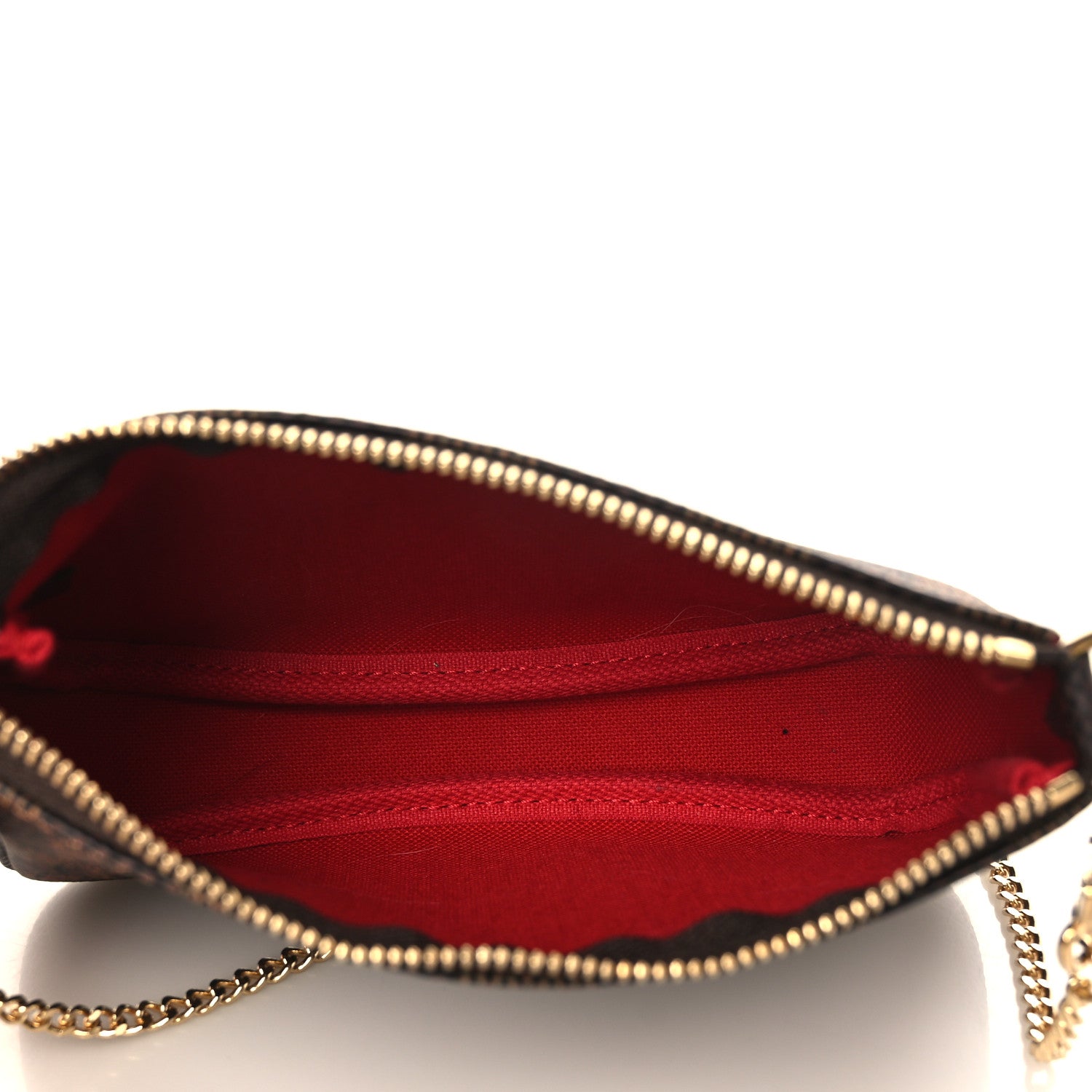 Louis Vuitton Damier Ebene Mini Pochette Accessories 4 of 8