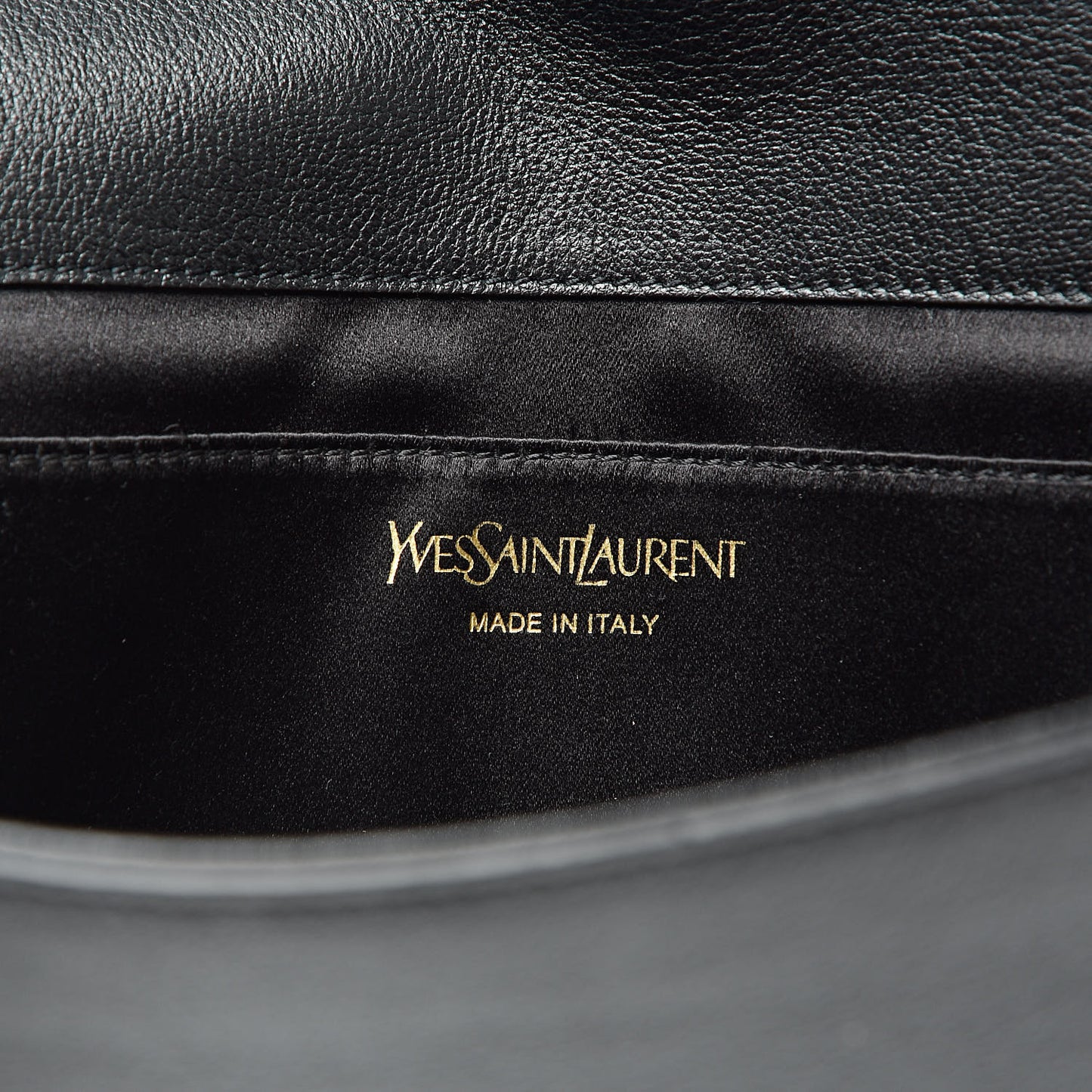 Calfskin Monogram Large Belle De Jour Clutch Black