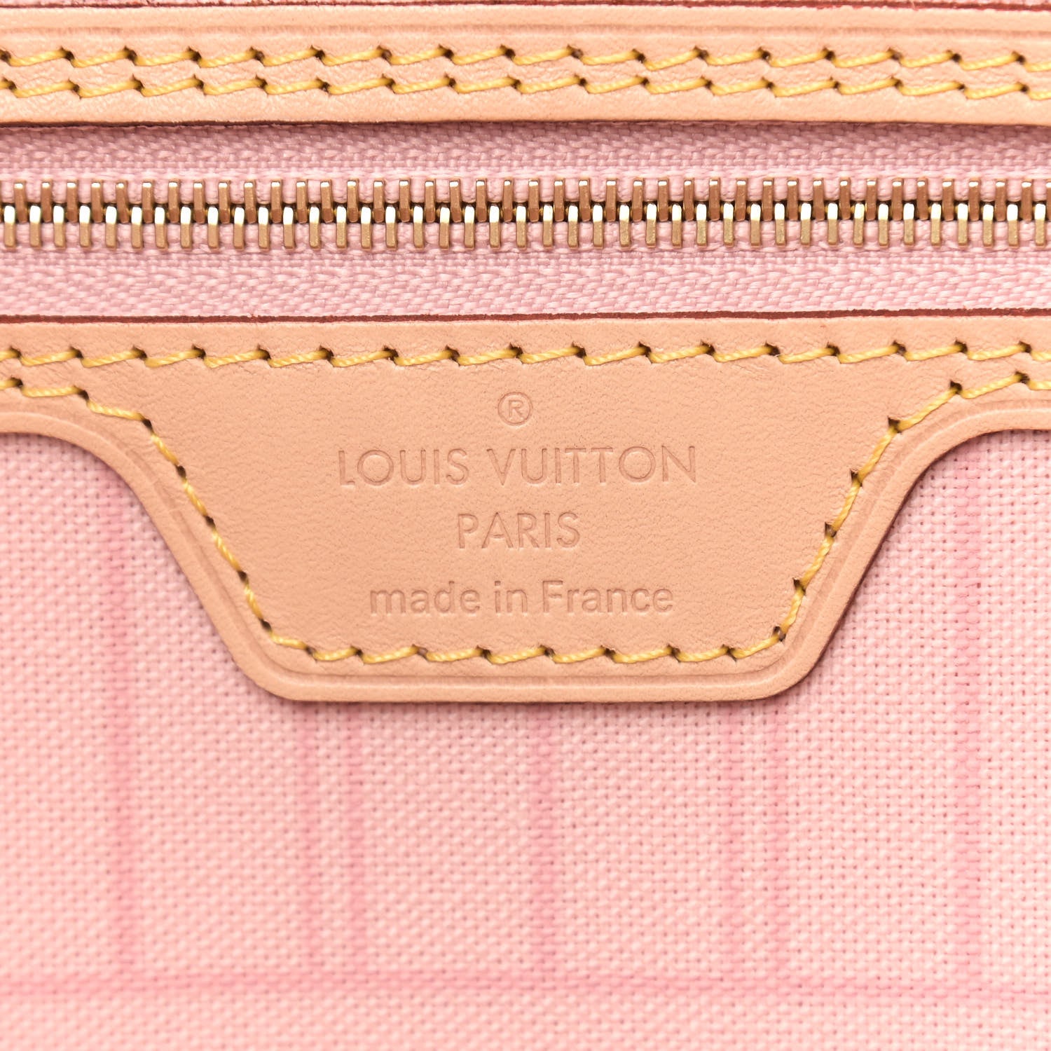 Louis Vuitton Damier Azur Neo Neverfull MM Rose Ballerine 7 of 10