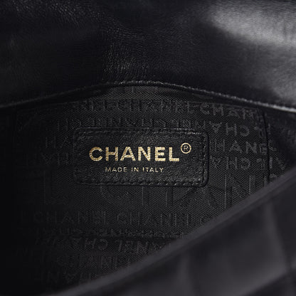 Chanel Lambskin Quilted Mini Chocolate Bar Camellia Flap Black 6 of 11