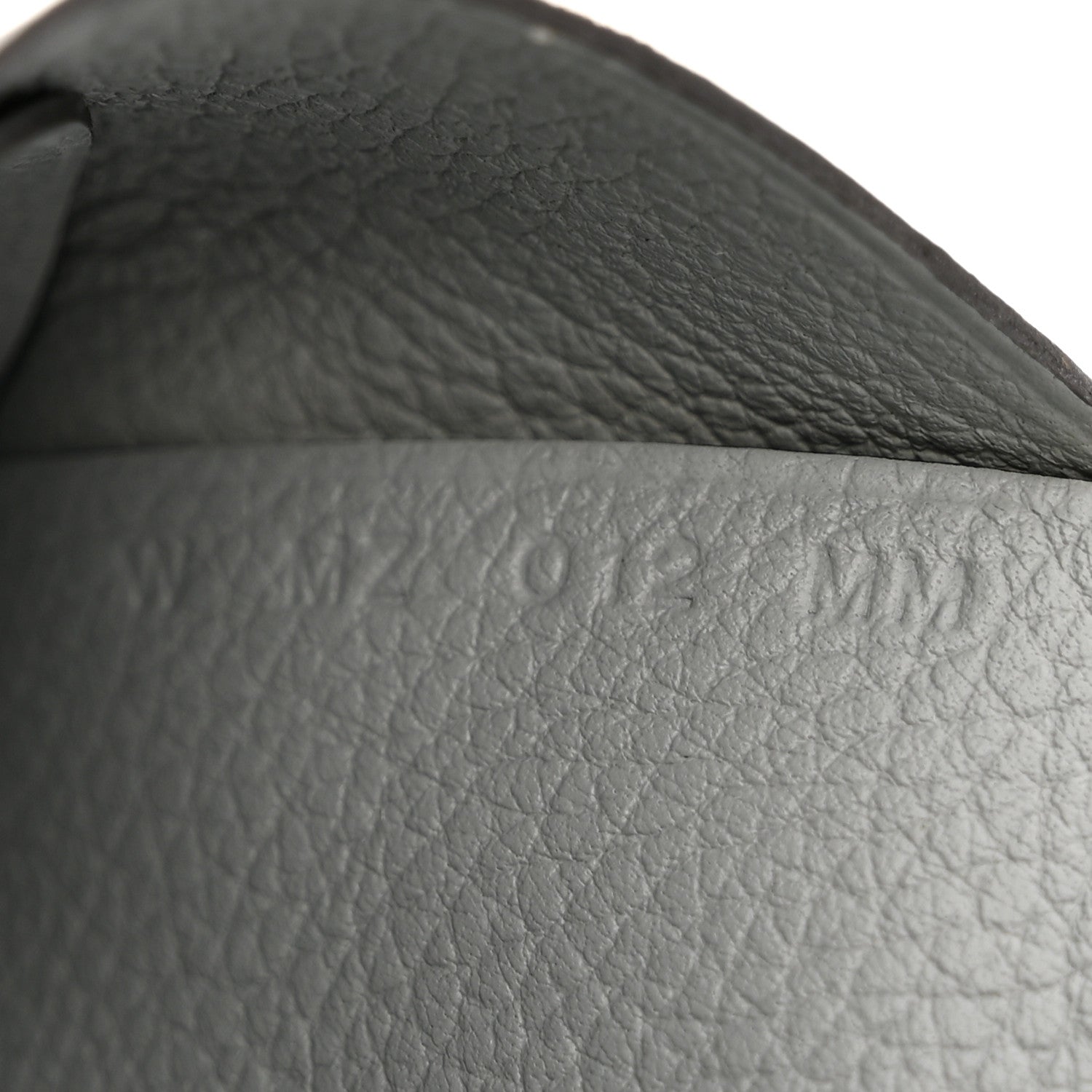Hermes Evercolor Calvi Duo Card Case Gris Mouette 7 of 9