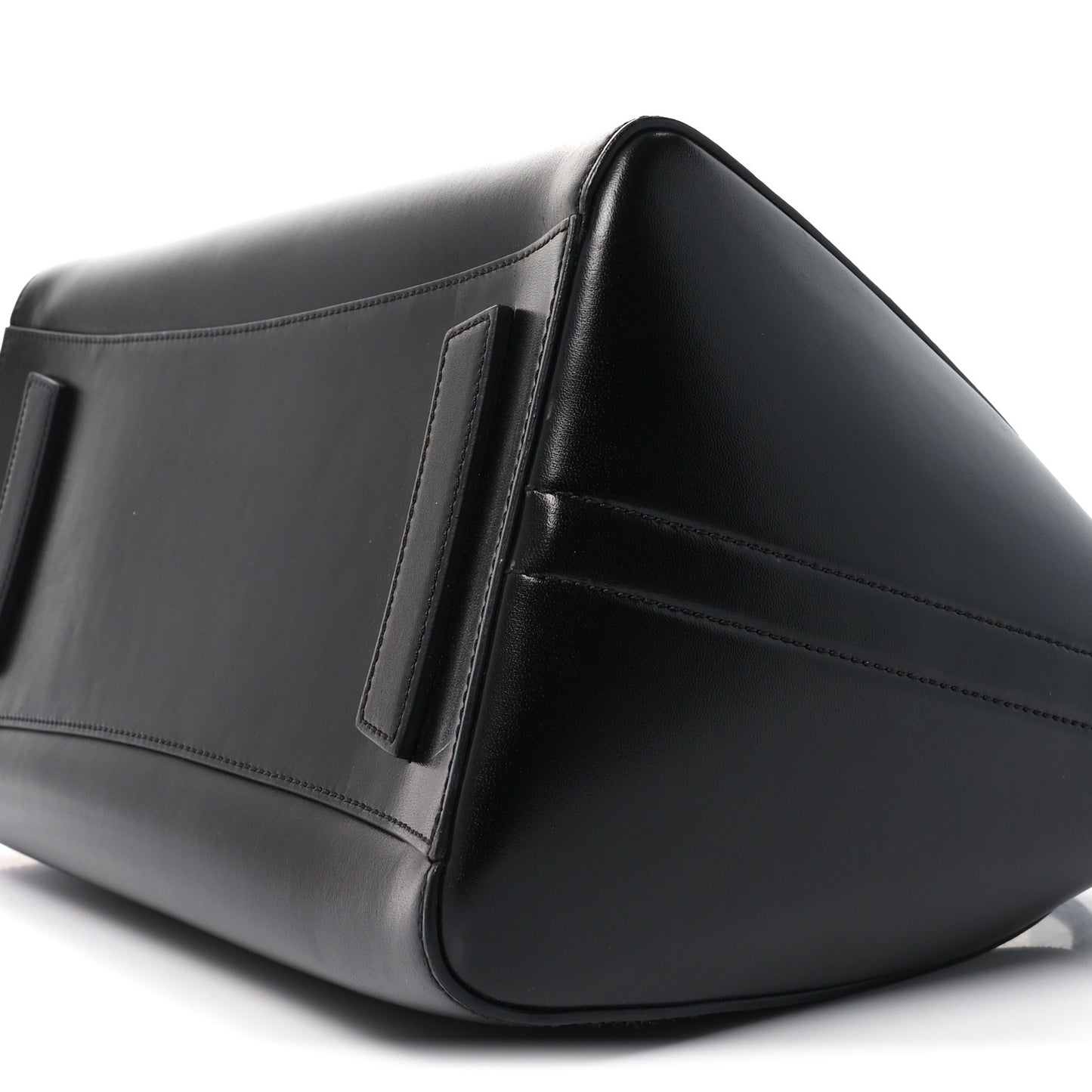 Shiny Lord Calfskin Medium Antigona Black