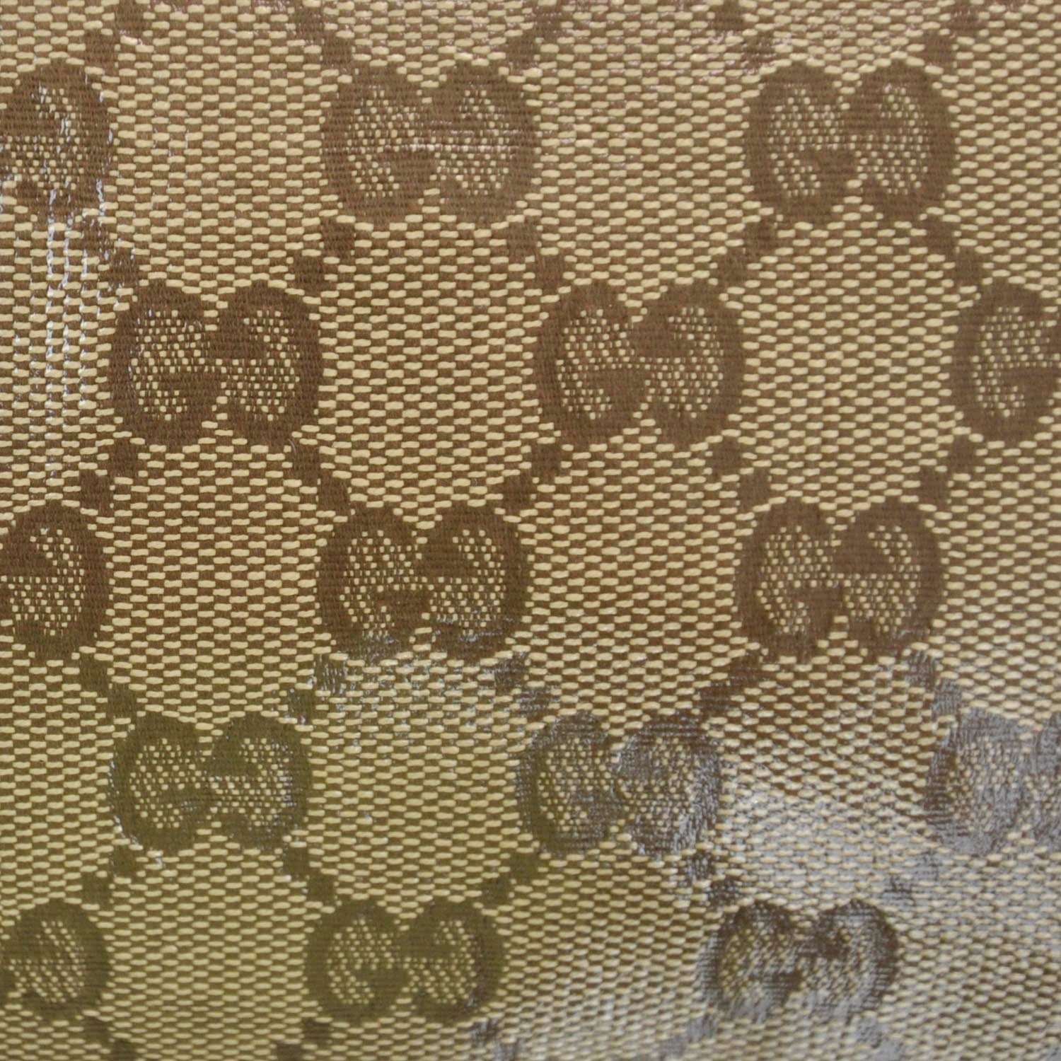Gucci Crystal Monogram Large Joy Tote Beige Ebony Testa di Moro 9 of 12