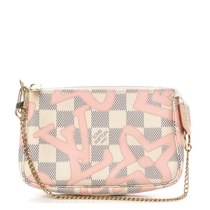 Louis Vuitton Damier Azur Tahitienne Mini Pochette Accessories 1 of 7