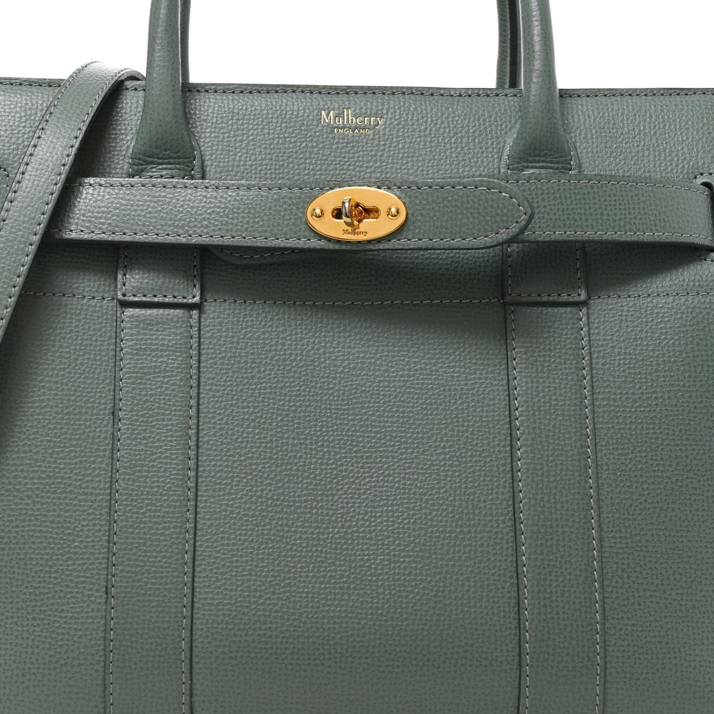 Small Classic Grain Mini Zipped Bayswater Light Green