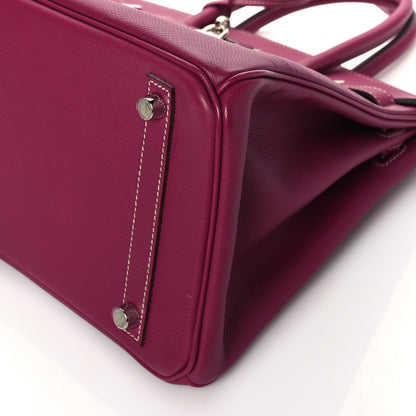 Hermes Epsom Candy Birkin 30 Tosca Rose Tyrien 10 of 10