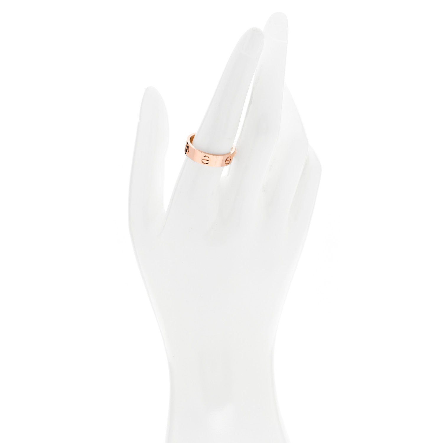 Cartier 18K Pink Gold 5.5mm LOVE Ring 58 8.25 2 of 5