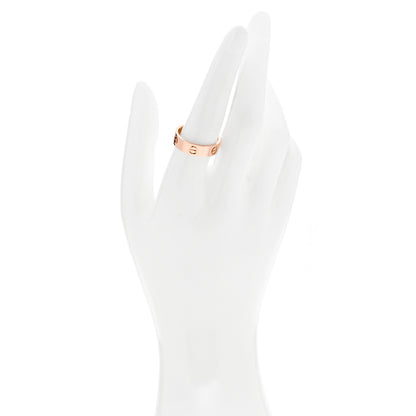 Cartier 18K Pink Gold 5.5mm LOVE Ring 58 8.25 2 of 5