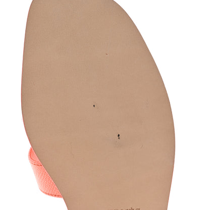 Hermes Epsom Oran Sandals 39 Orange Joey 10 of 19