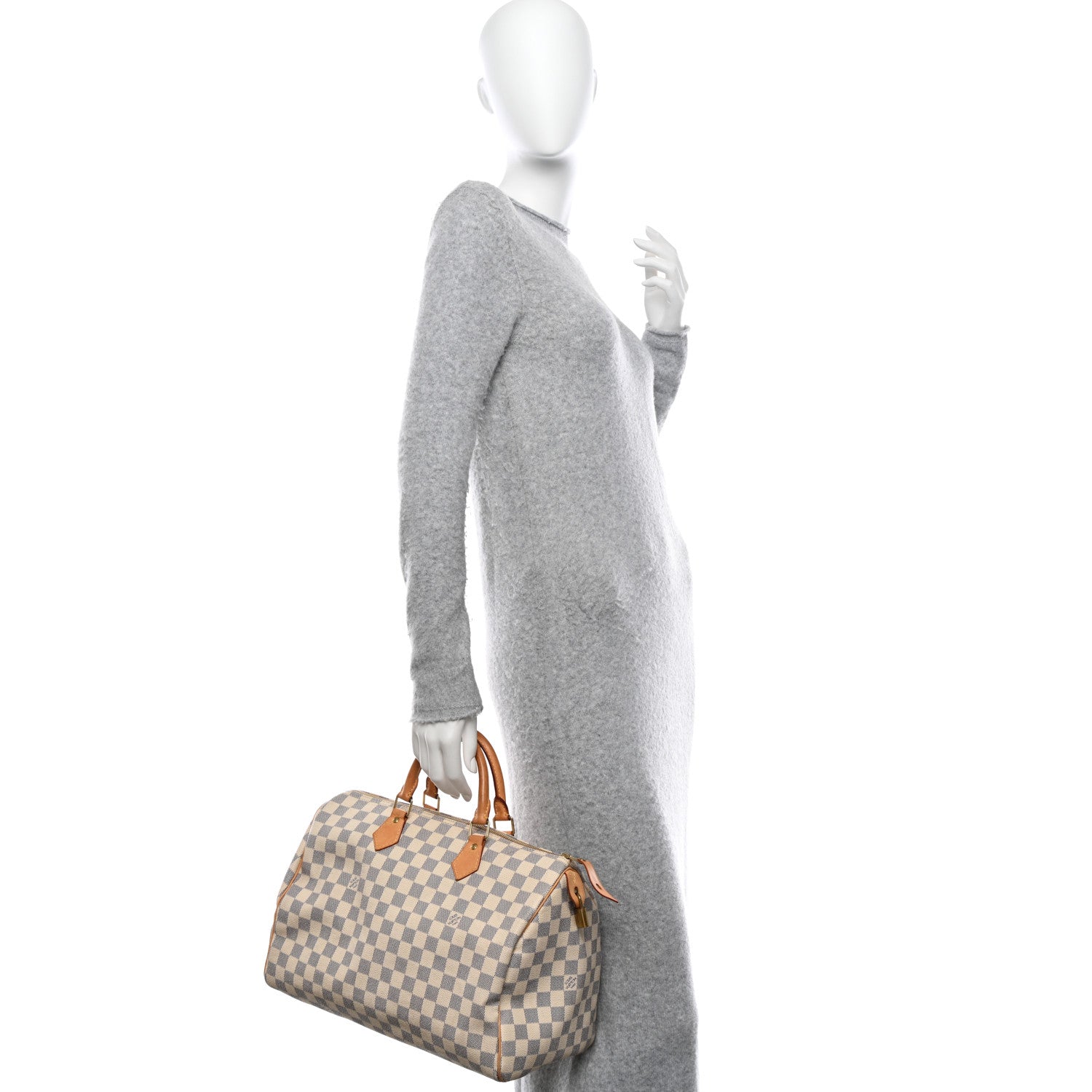 Louis Vuitton Damier Azur Speedy 35 2 of 10