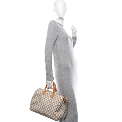 Louis Vuitton Damier Azur Speedy 35 2 of 10