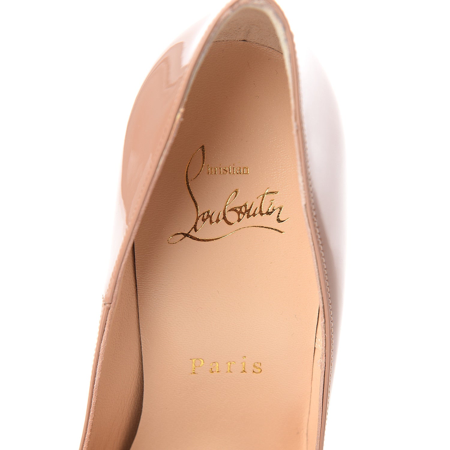 Christian Louboutin Patent So Kate 120 Pumps 36 Nude 7 of 8