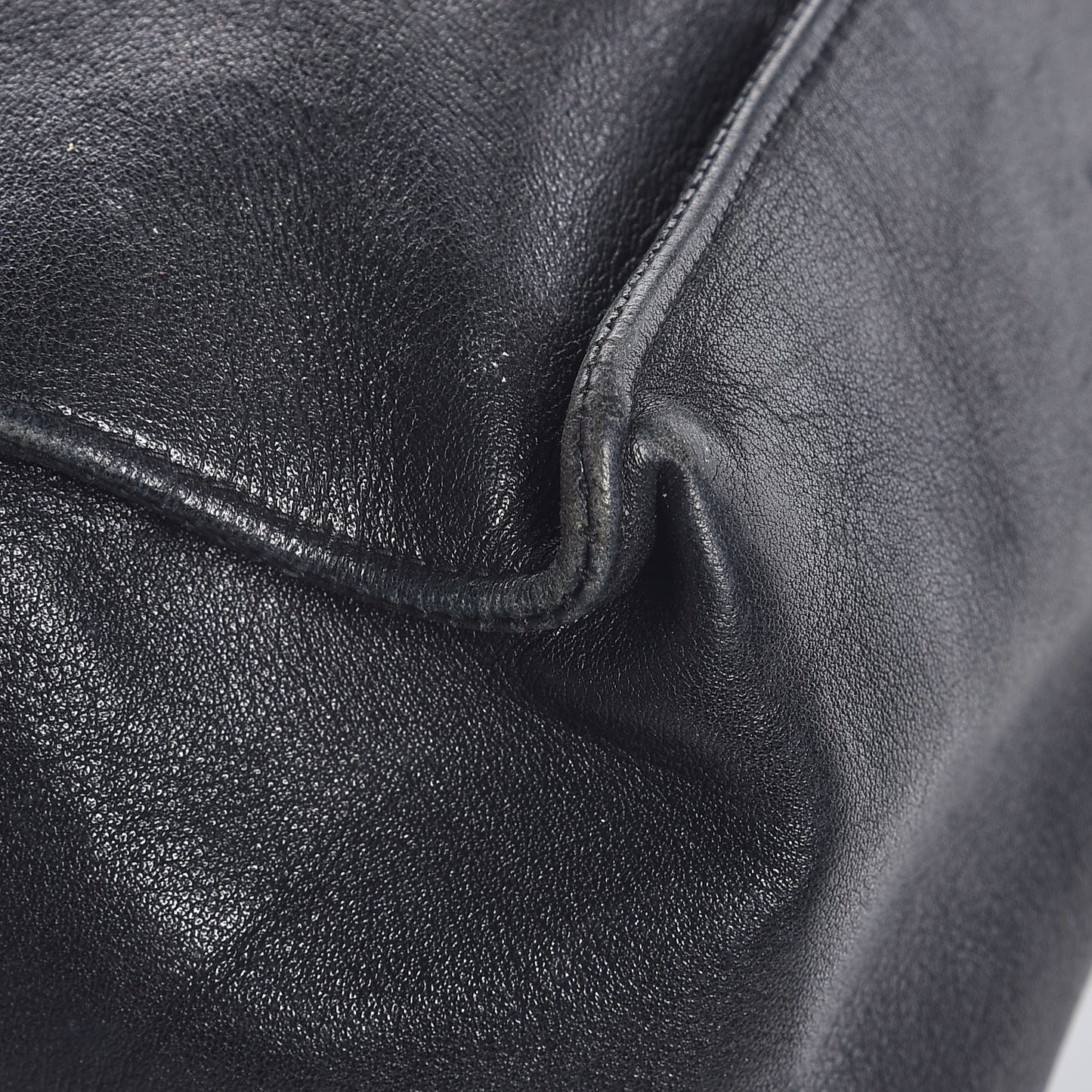 Calfskin CC Tote Black