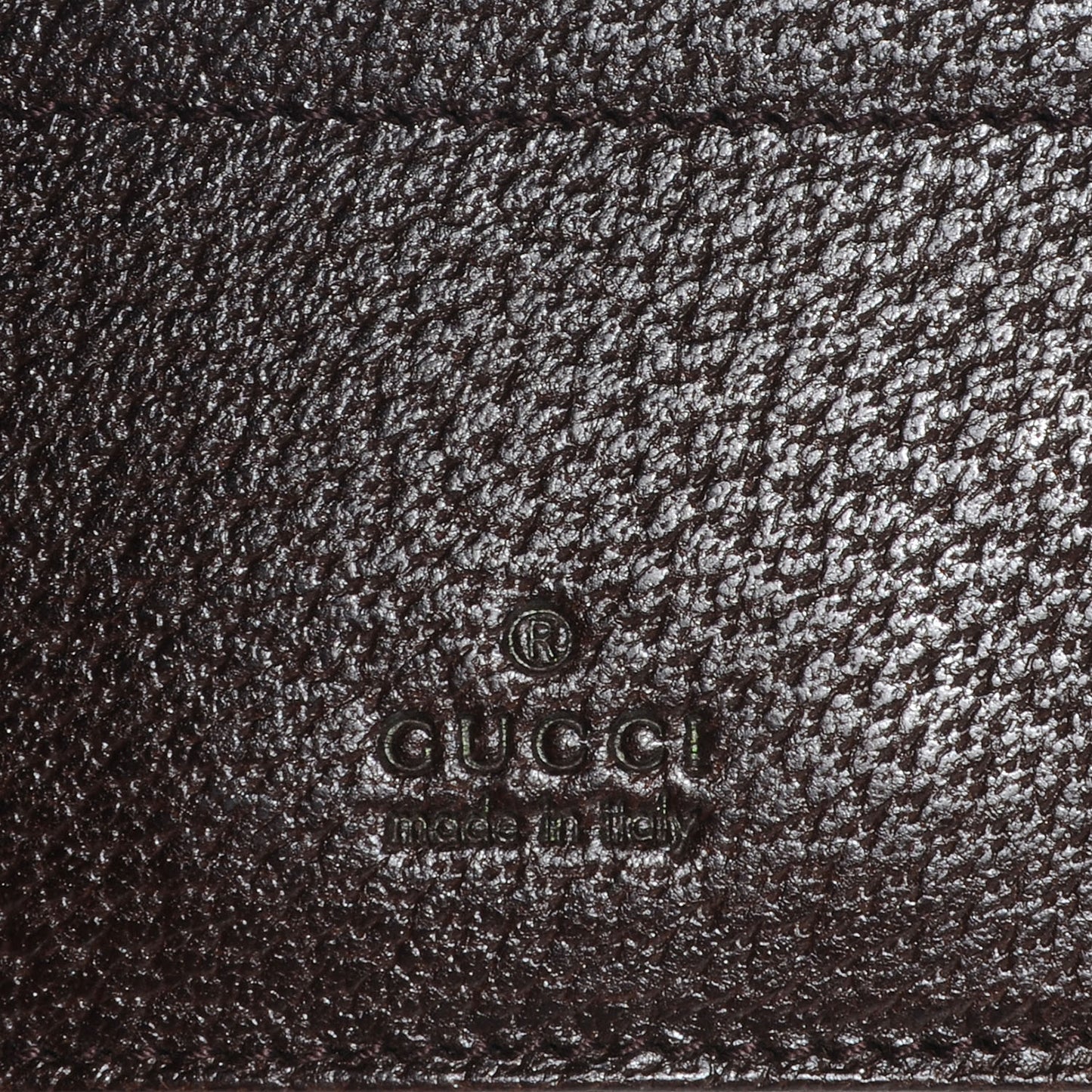 GG Monogram Web Double Pocket Belt Bag Dark Brown