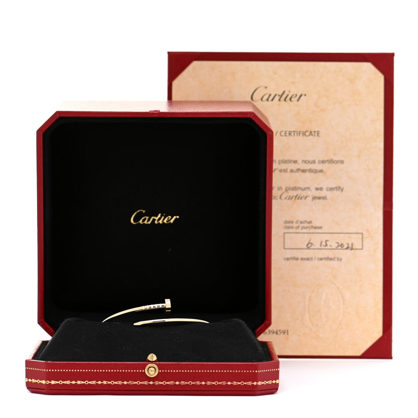 18K Yellow Gold Small Juste Un Clou Bracelet 15