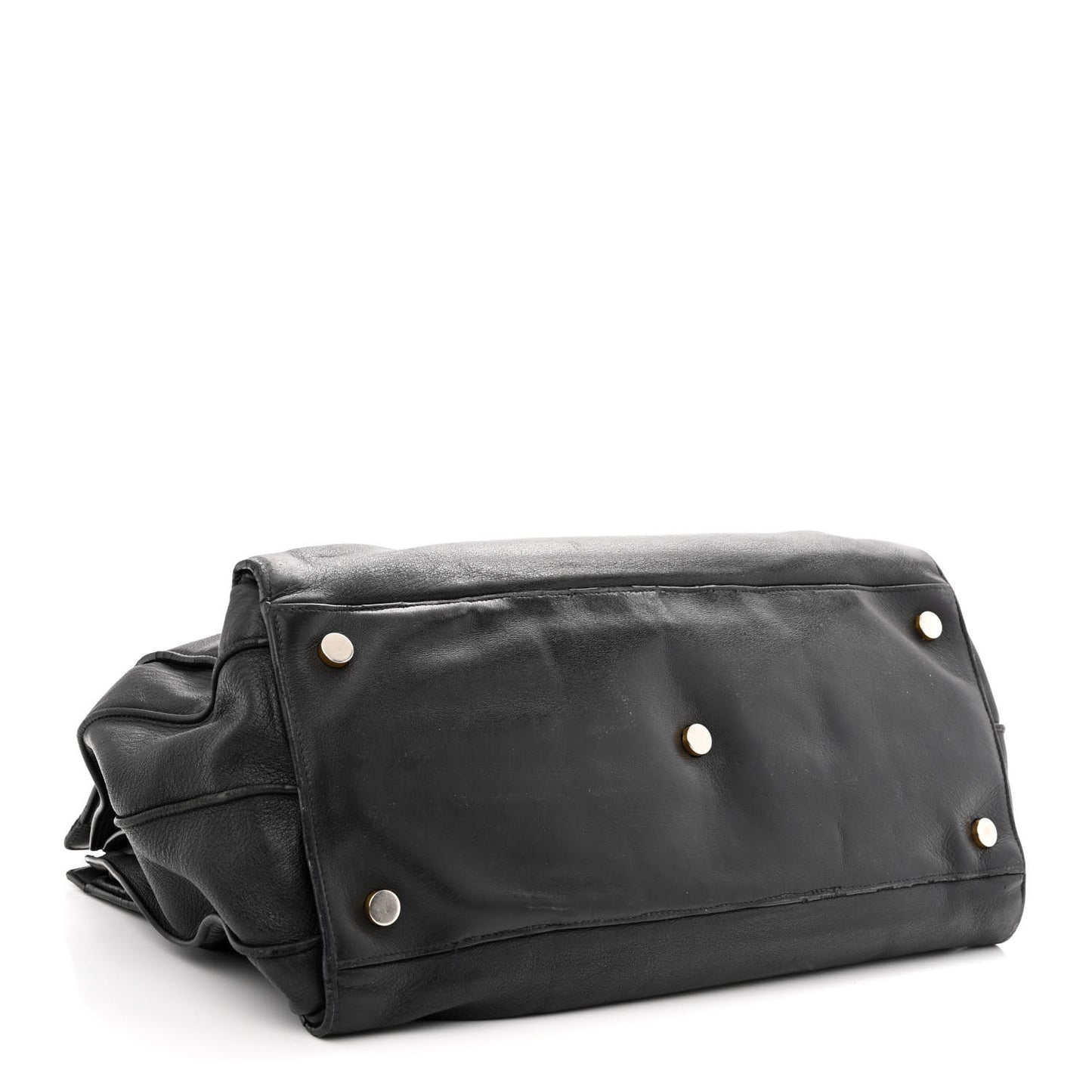Calfskin Large Sac de Jour Carryall Black