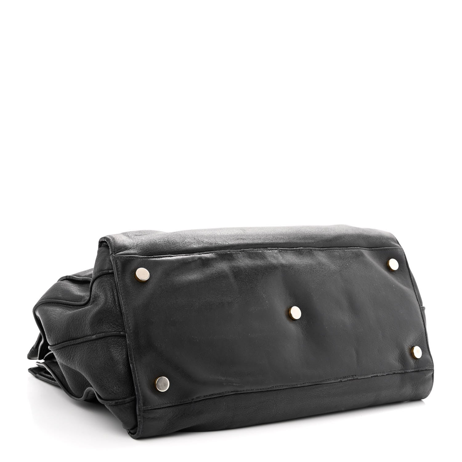 Saint Laurent Calfskin Large Sac de Jour Carryall Black 4 of 18