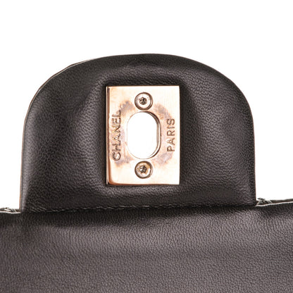 Chanel Patent Quilted Medium Double Flap Dark Green 5 of 10