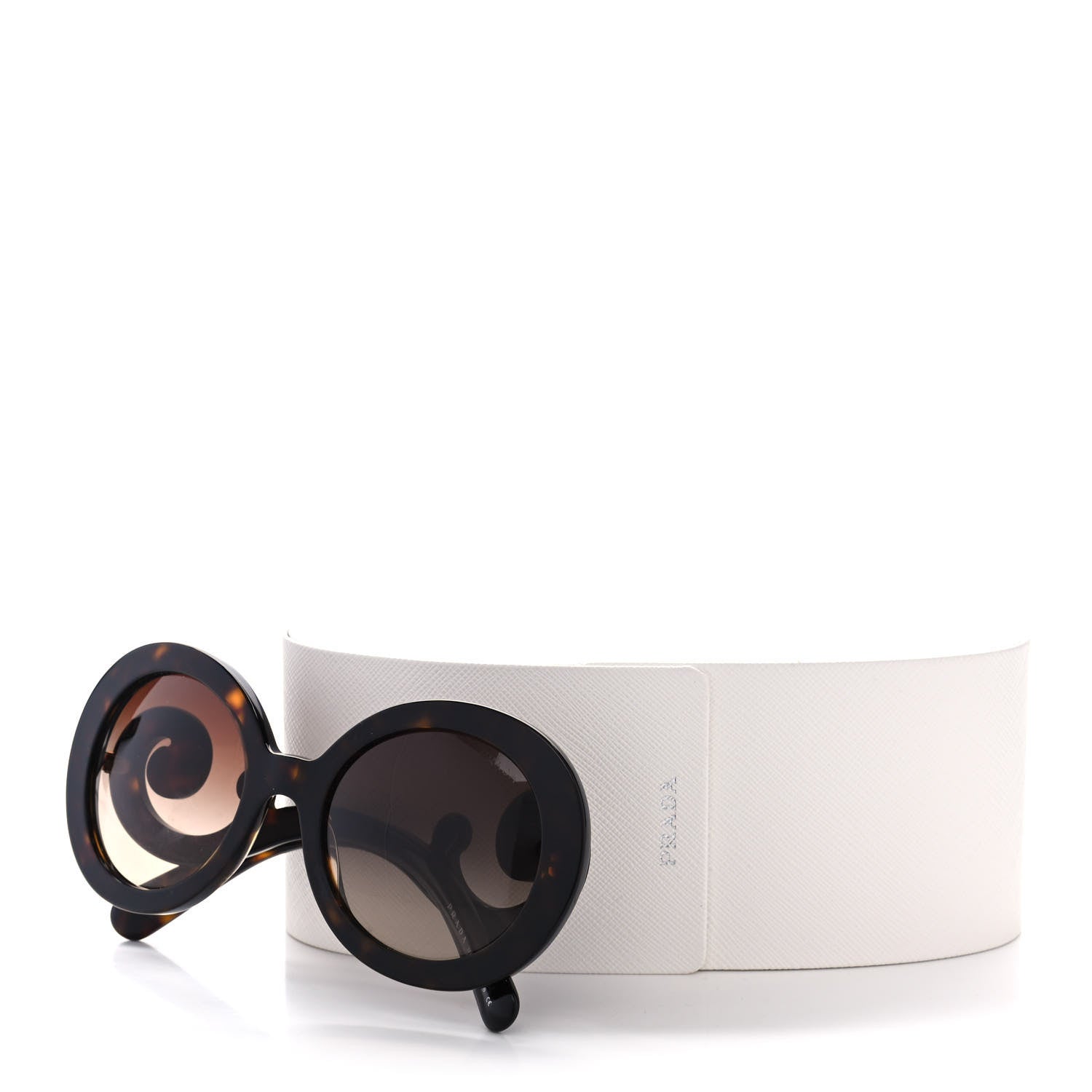 Prada Baroque Sunglasses SPR 27N Tortoise 9 of 9