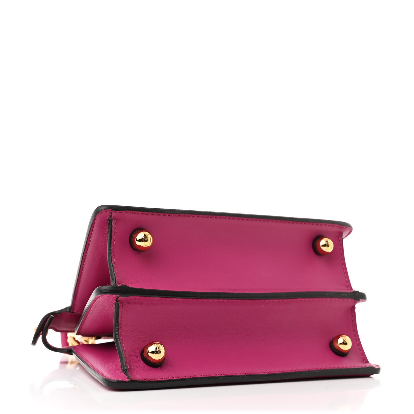 Shiny Nappa Petite Peekaboo I SEE U Satchel Ciclamino Pilar