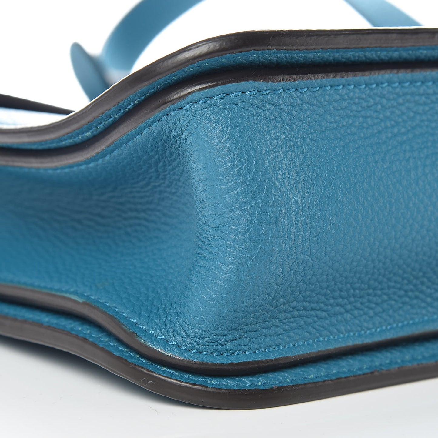 Soft Calfskin Small Jackie Shoulder Bag Blue