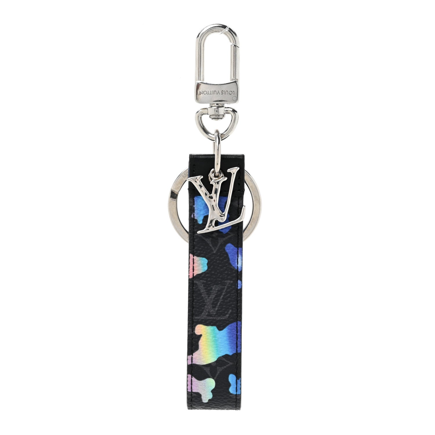Louis Vuitton Monogram Eclipse Sunrise Room With A View Dragonne Bag Charm Key Holder 1 of 3