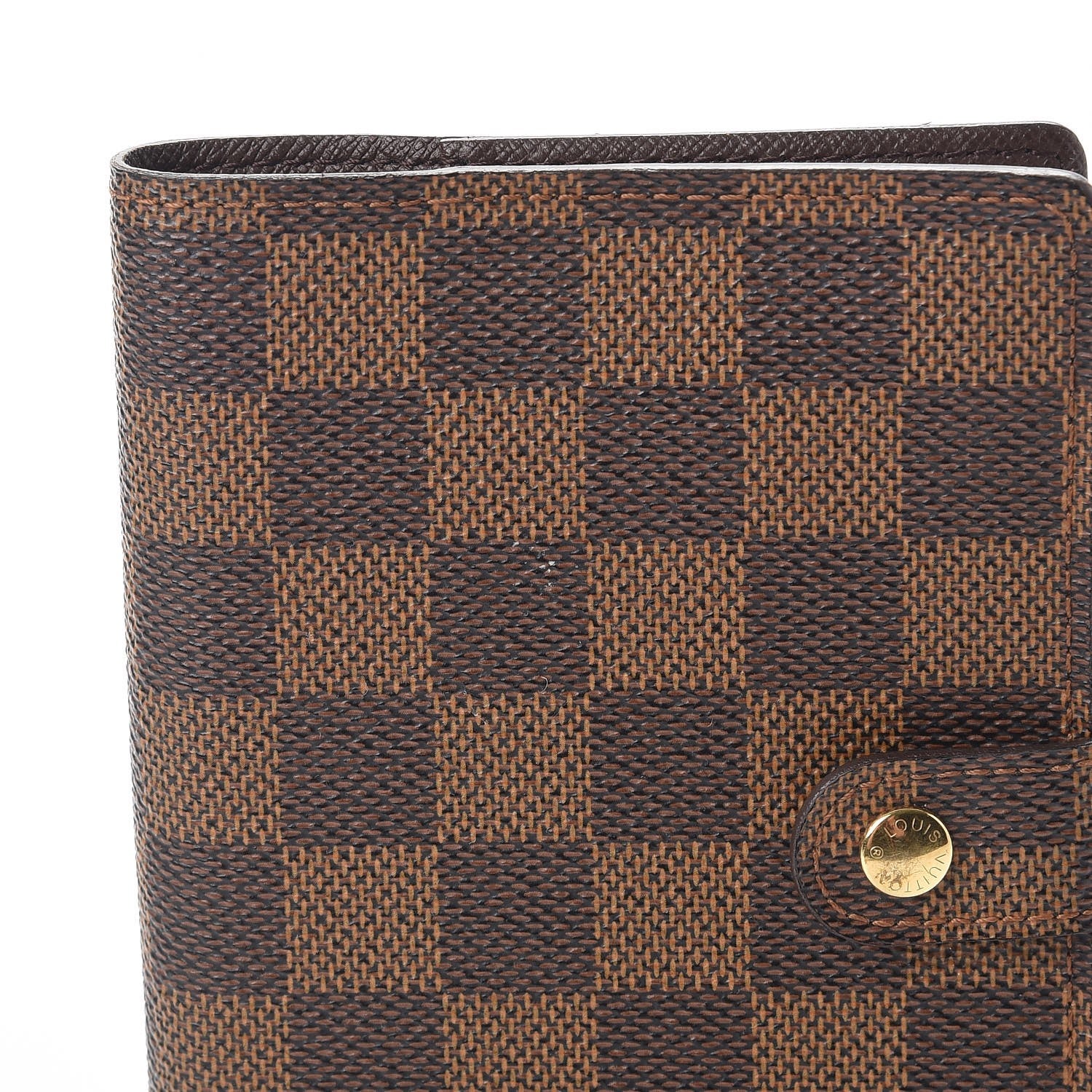 Louis Vuitton Damier Ebene Small Ring Agenda Cover 8 of 8