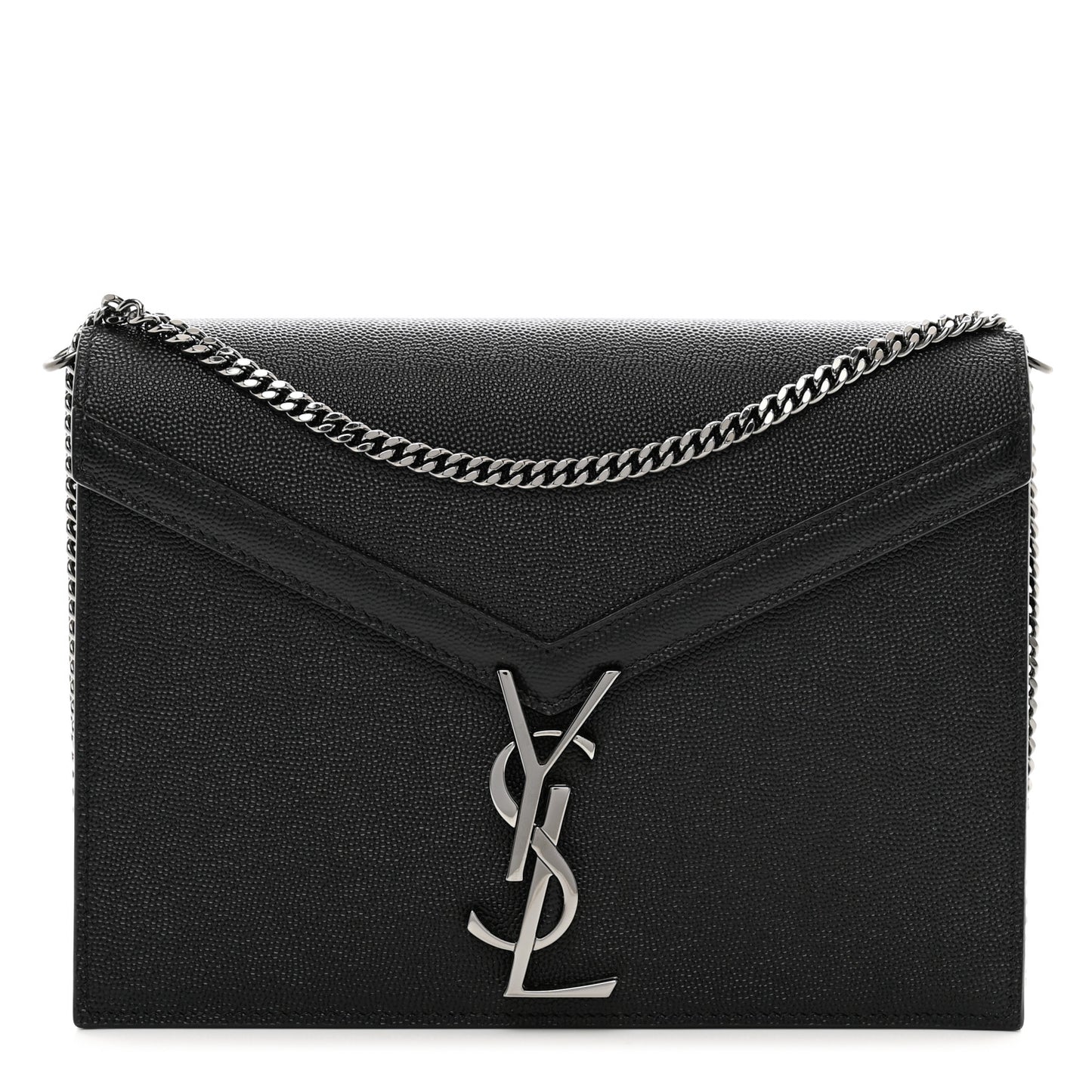Grain De Poudre Monogram Cassandra Clasp Bag Black Rouge Legion