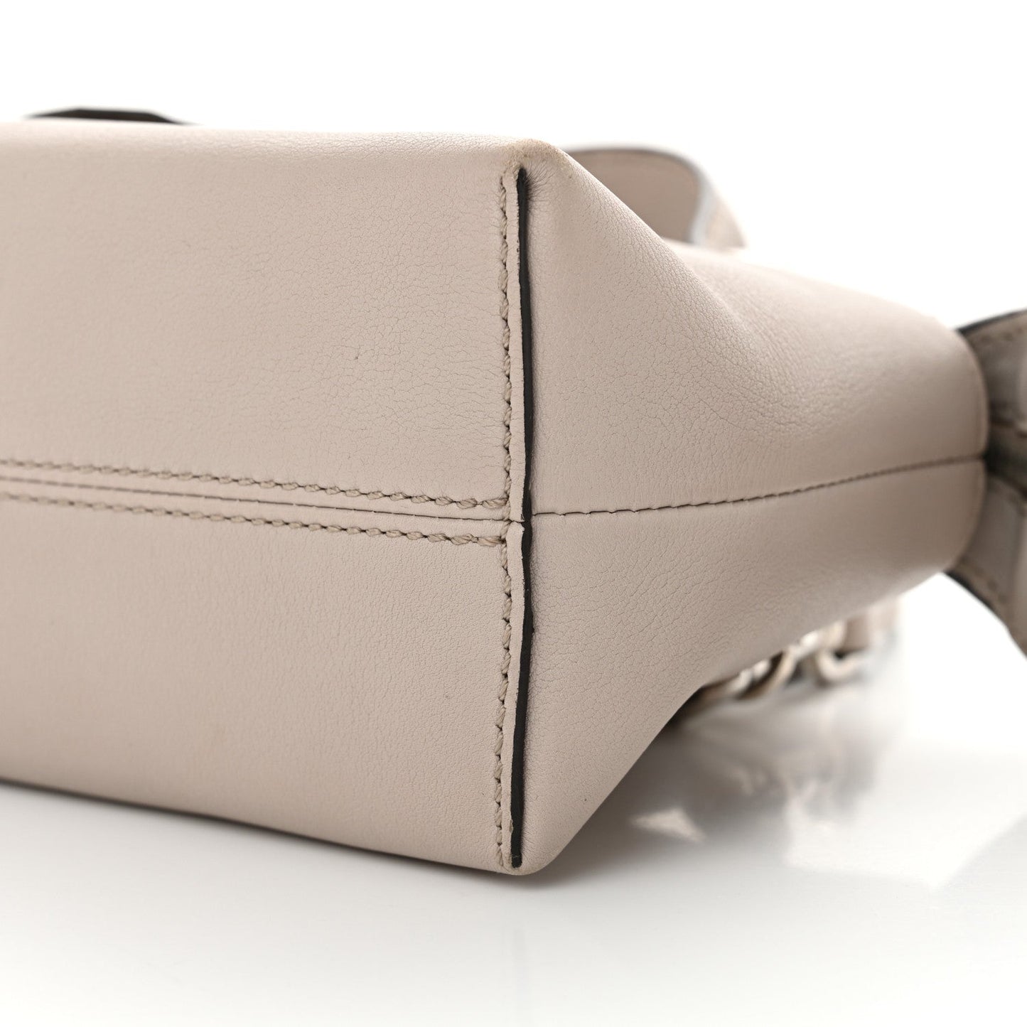 Shiny Nappa Crystal Croc Tail Mini By The Way Boston Bag Grigio Polvere