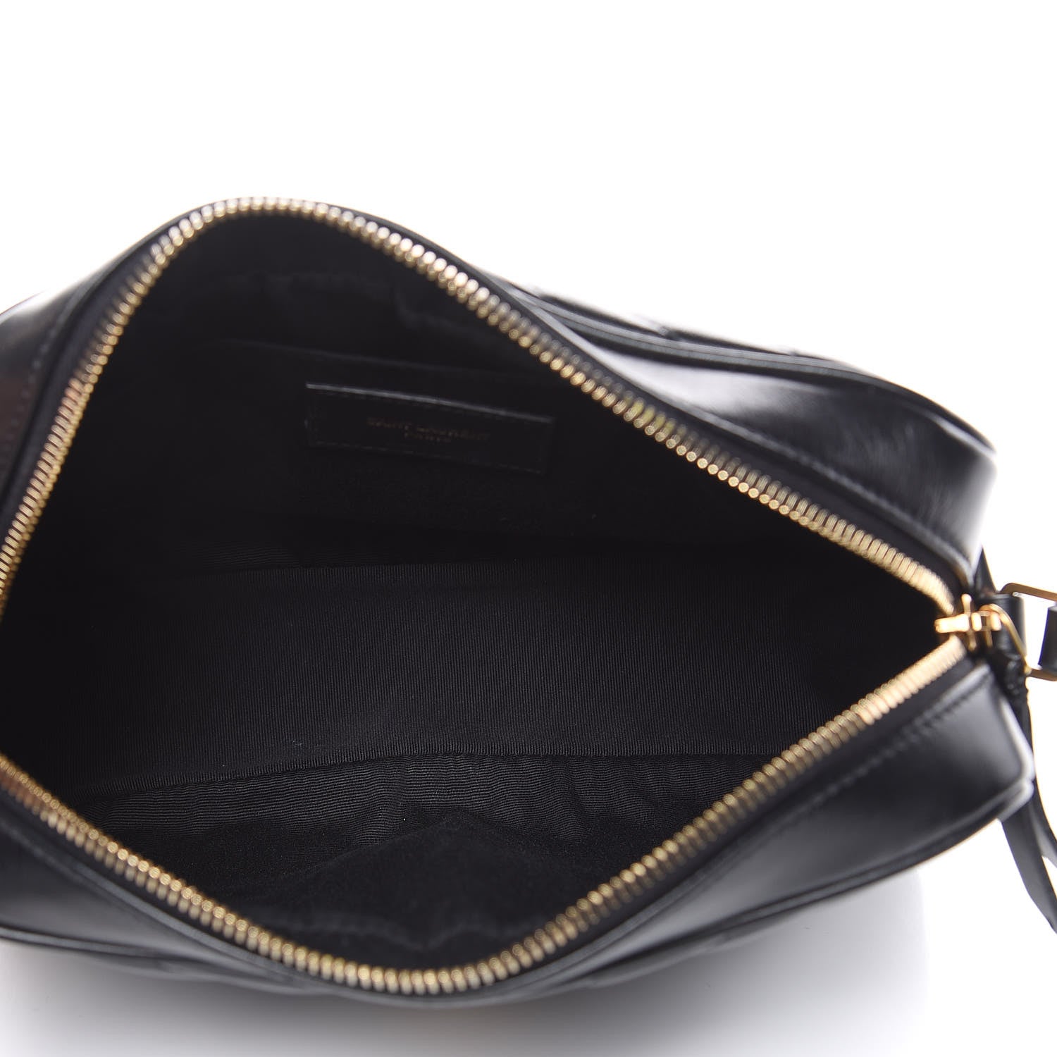 Saint Laurent Calfskin Matelasse Monogram Lou Camera Bag Black 5 of 8