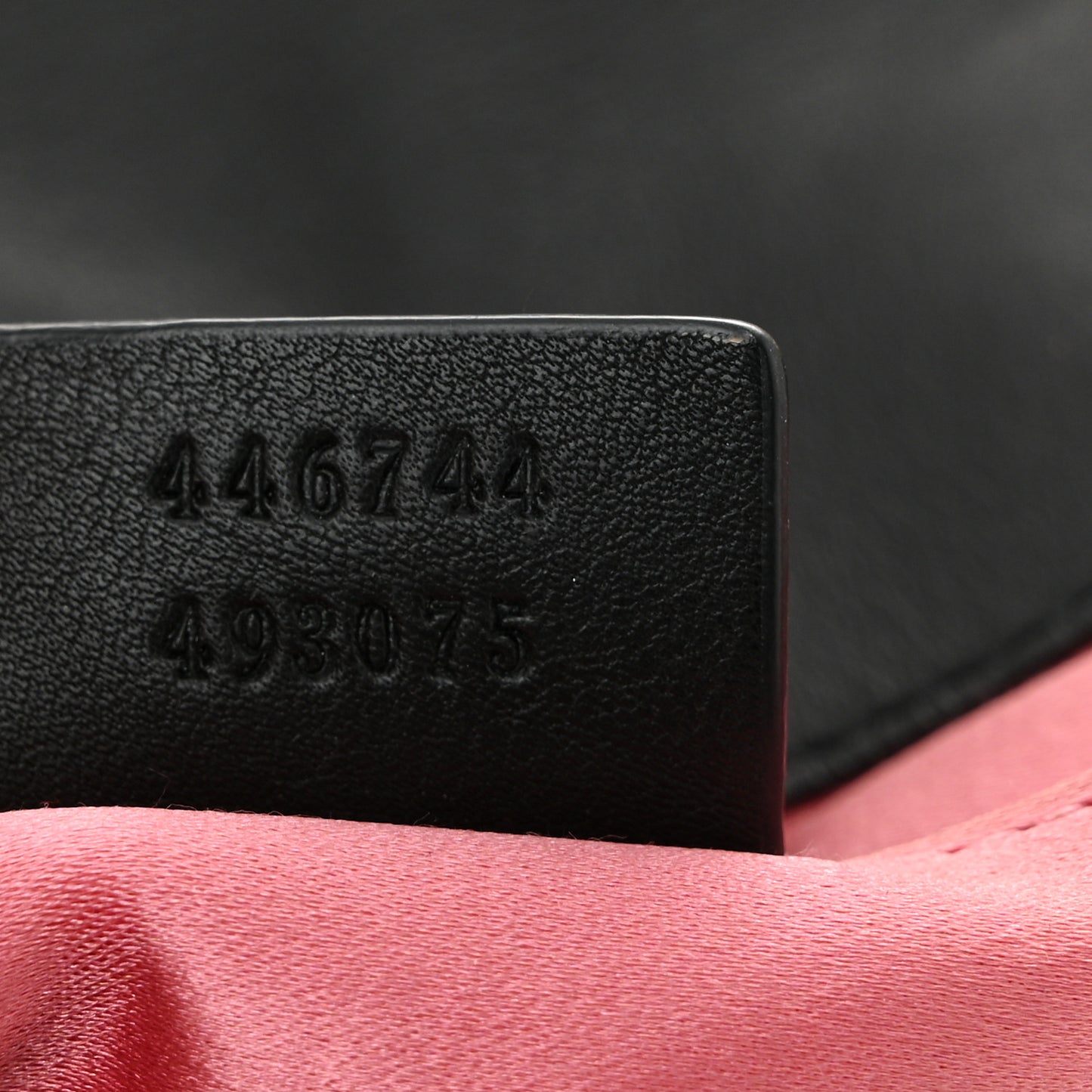 Velvet Matelasse Mini GG Marmont Shoulder Bag Black