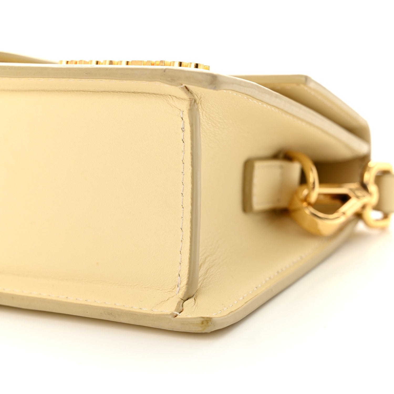 Jacquemus Smooth Calfskin Le Grand Bambino Ivory 9 of 14