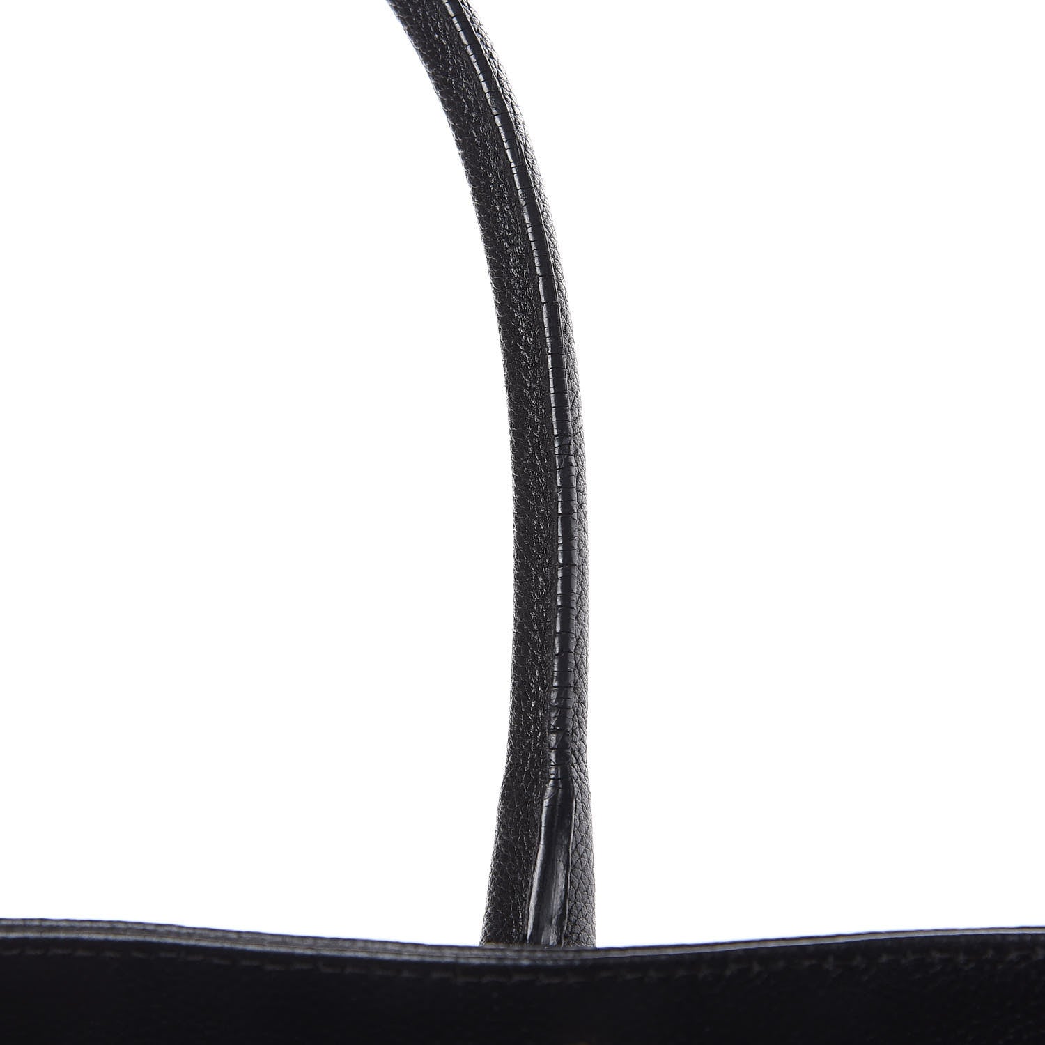 Chanel Calfskin Cerf Executive Shopper Tote Black 17 of 18