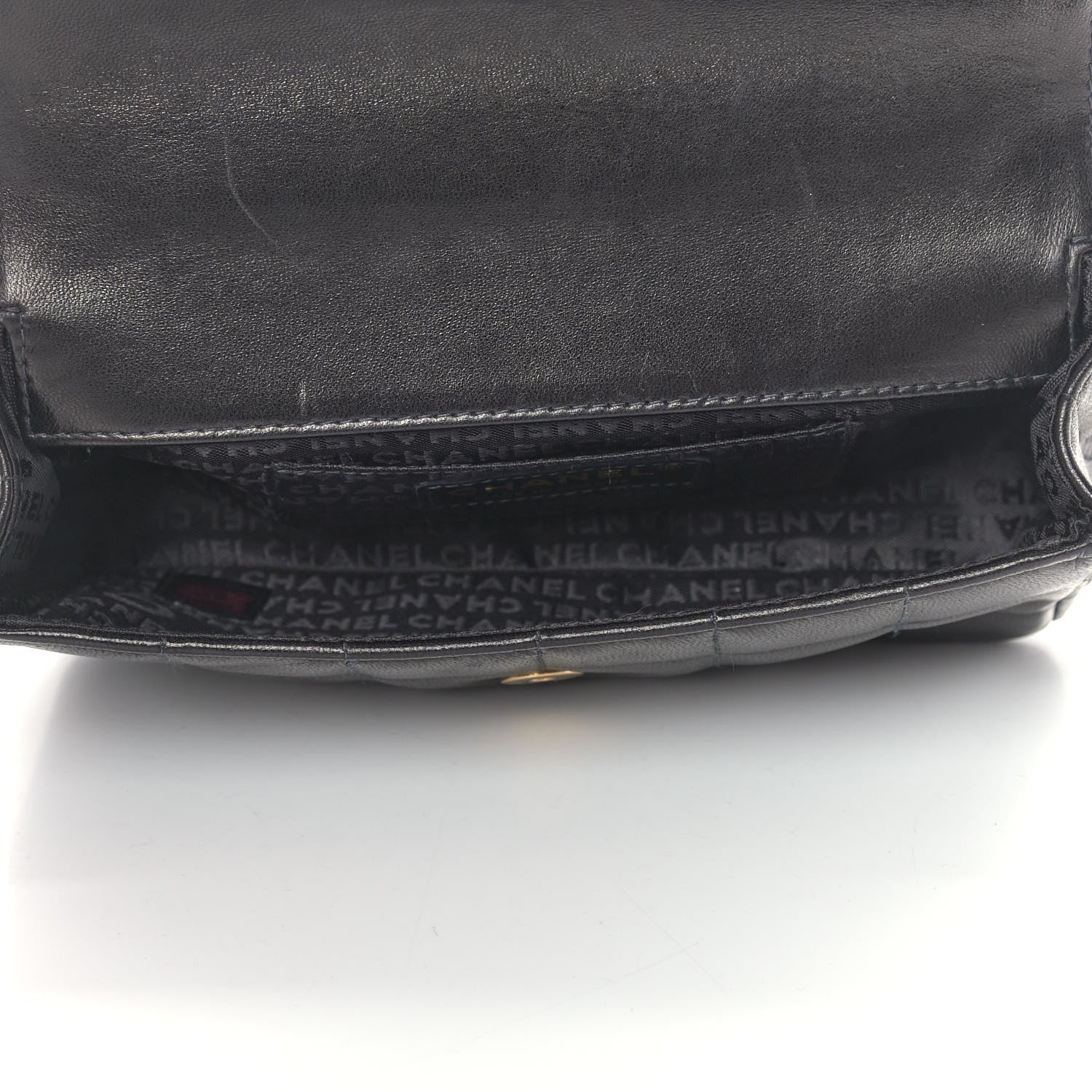Chanel Lambskin Quilted Mini Chocolate Bar Flap Black 4 of 12