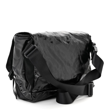 Chanel Coated Canvas Sport Messenger Black 3 of 10