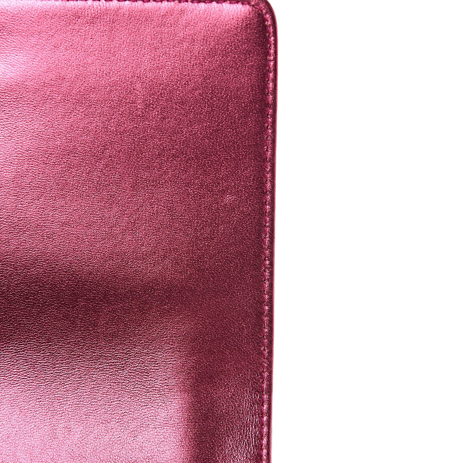 Chanel Metallic Patent Calfskin Quilted Small Boy Flap Pink 12 of 12