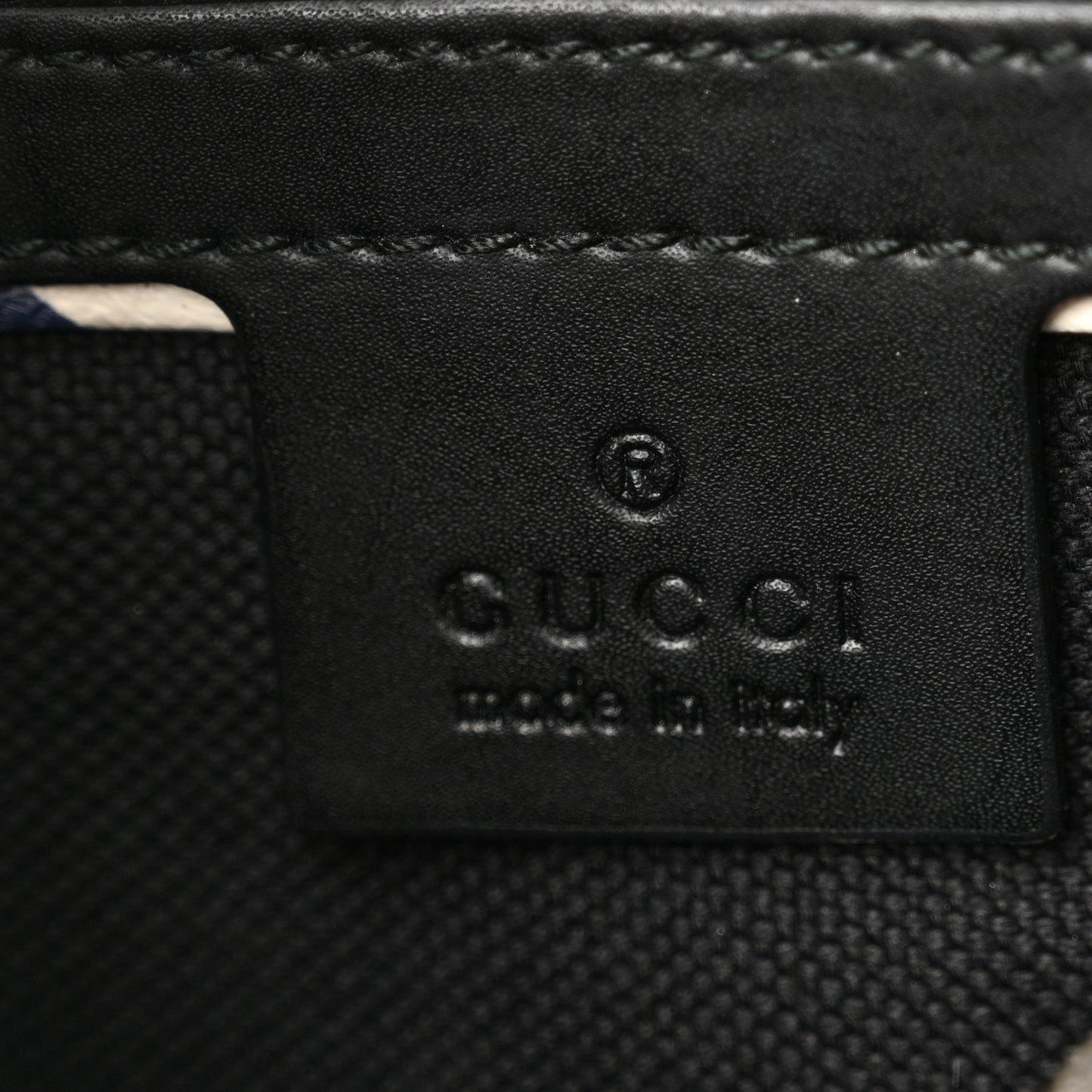 GG Supreme Monogram Night Courrier Belt Bag Black Multicolor