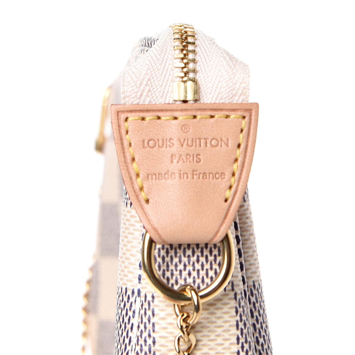 Louis Vuitton Damier Azur Mini Pochette Accessories 7 of 8