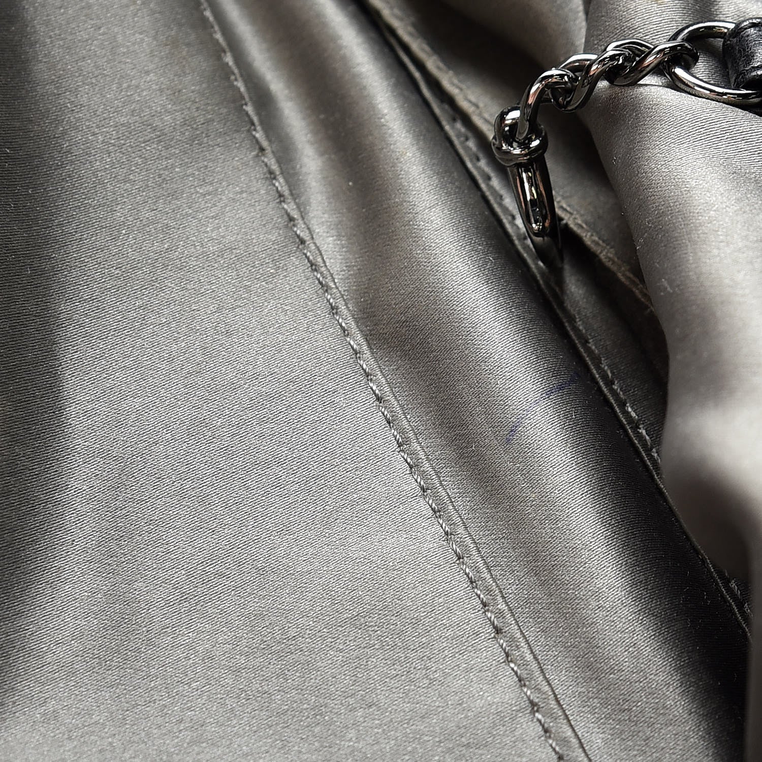 Chanel Lambskin East West Soho Shopper Black 12 of 15