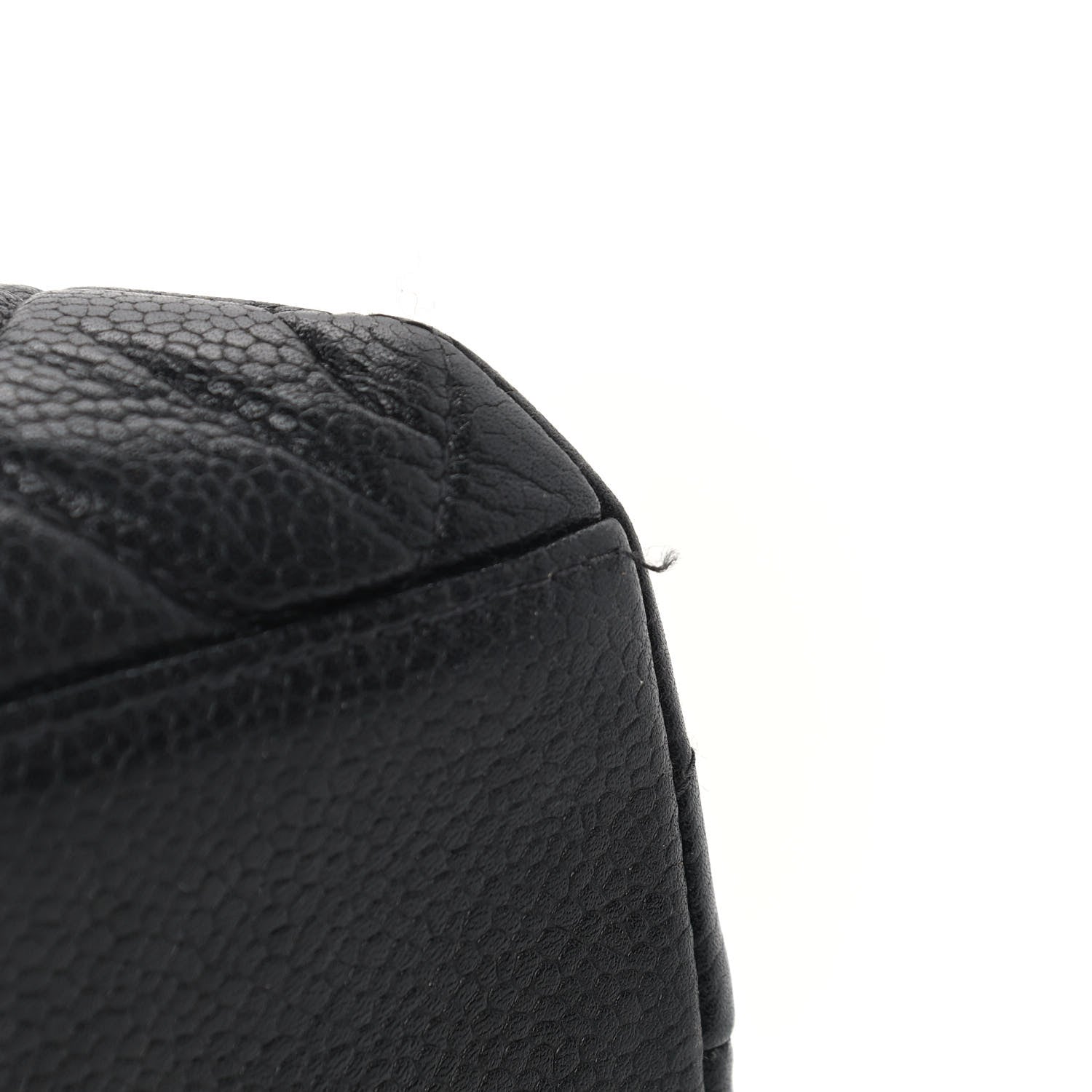Chanel Caviar Quilted Jumbo Kelly Flap Black 11 of 14