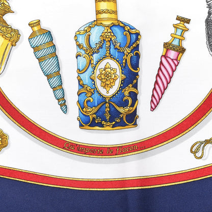 Hermes Silk Qu' Importe Le Flacon Scarf 90 3 of 7